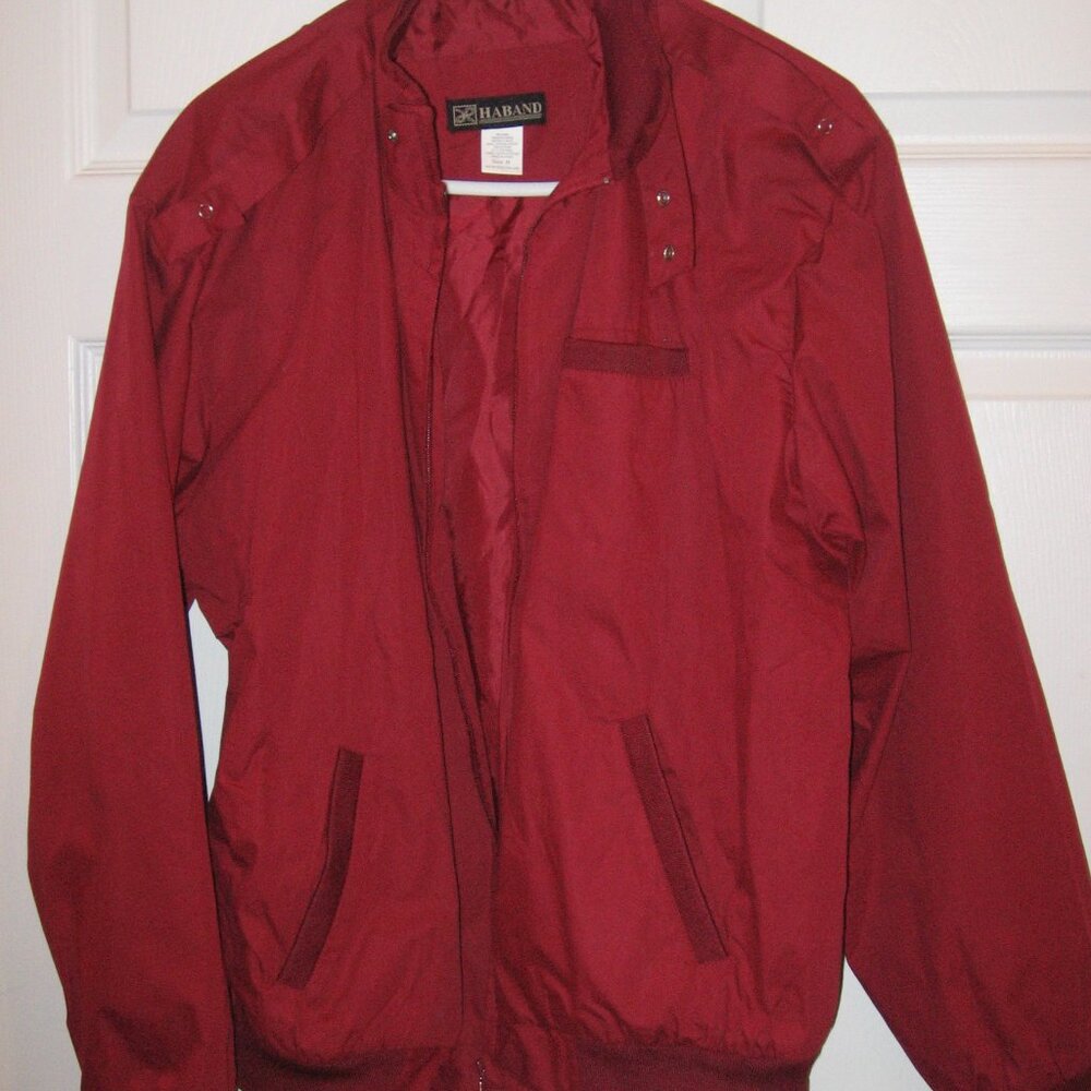 Haband Jacket Medium Weight - Size Medium Maroon